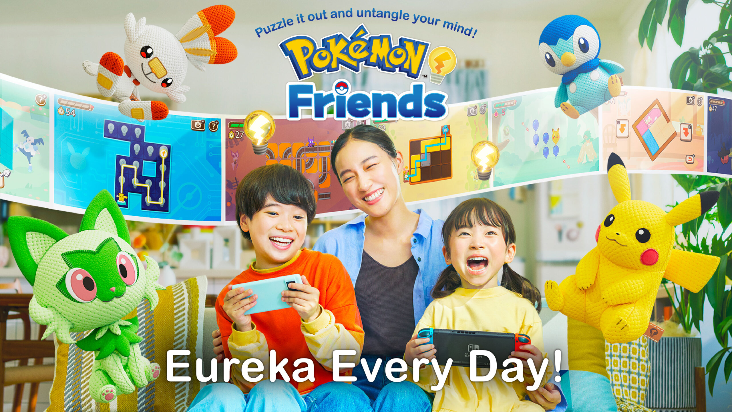 A daily Pokémon puzzle game is out now as part of a busy lineup