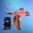 Anzeige: Fernsteuerung für Papierflieger im Preis-Sinkflug