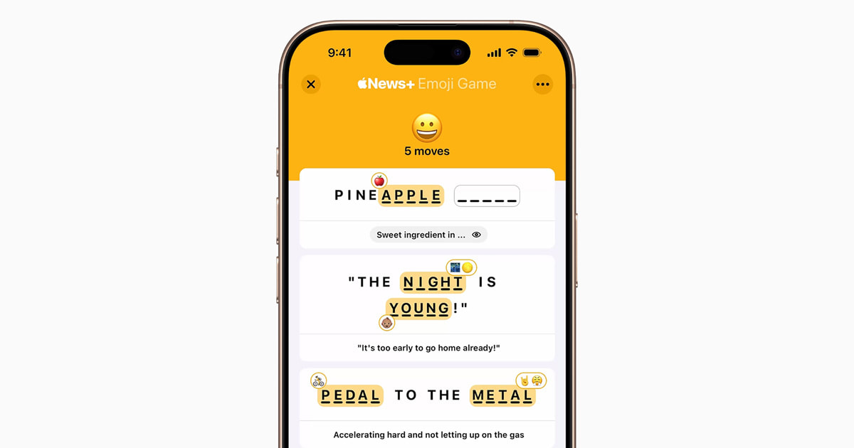 Apple launches new emoji word game to take on Wordle and the NYT