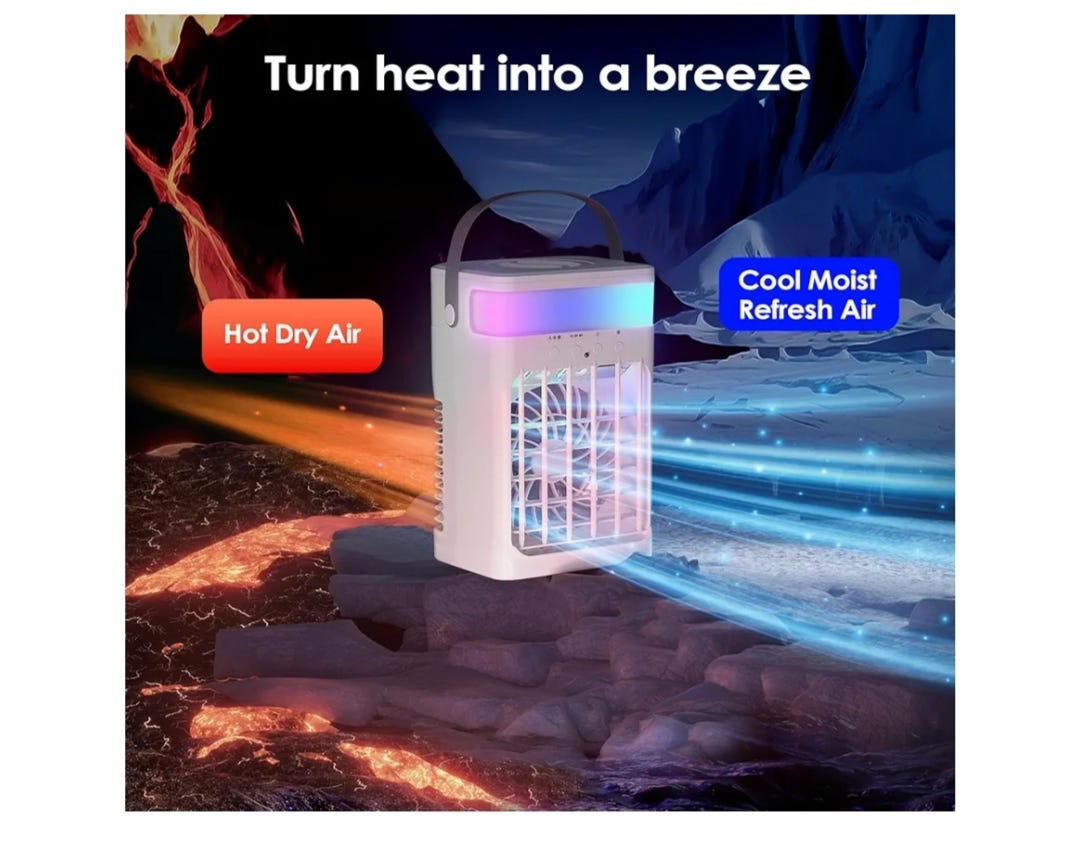 *Beat the Heat with This Compact Portable Air Conditioner – Your Summer Savior!* click here to get