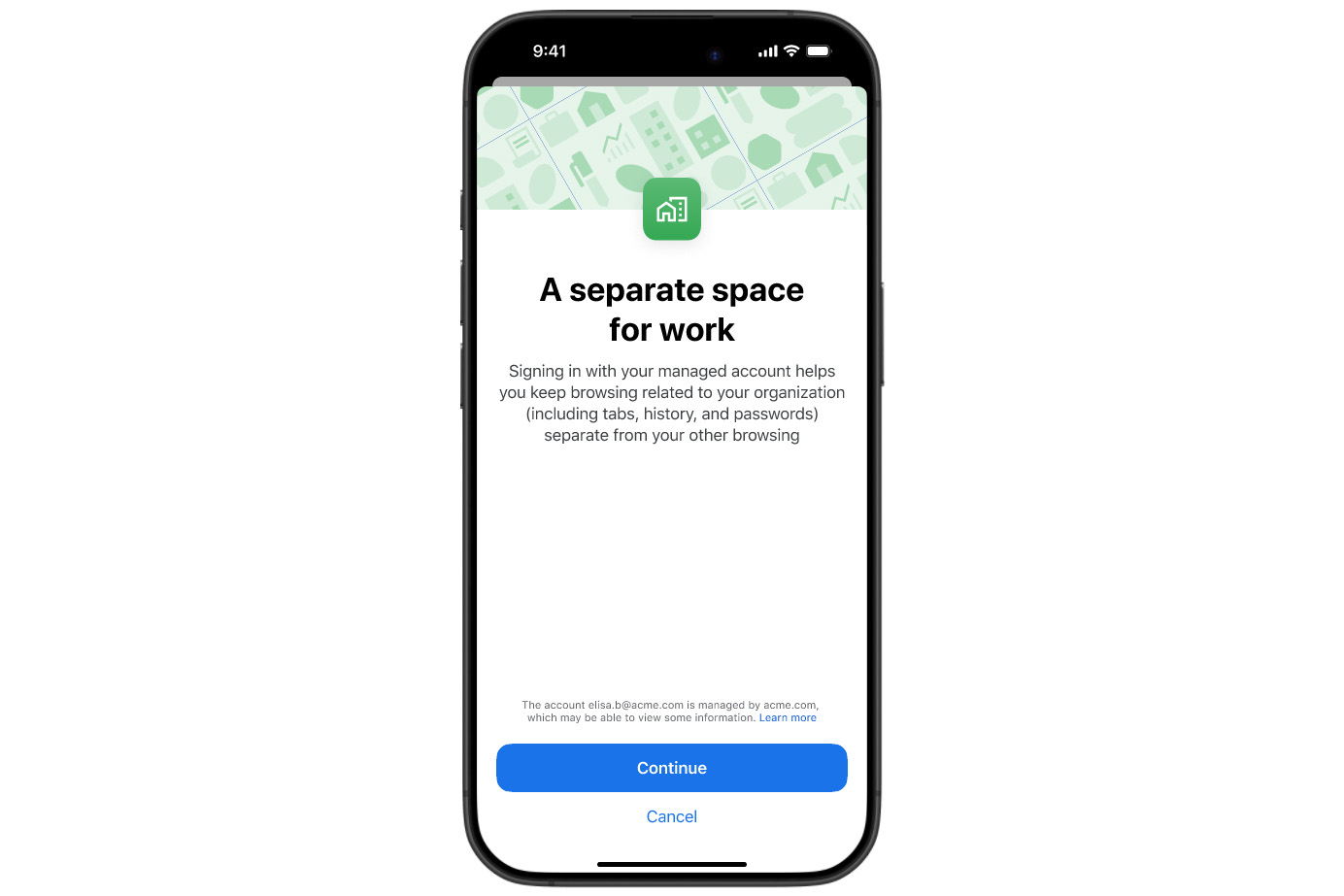 Chrome will let you switch between personal and work accounts on iOS