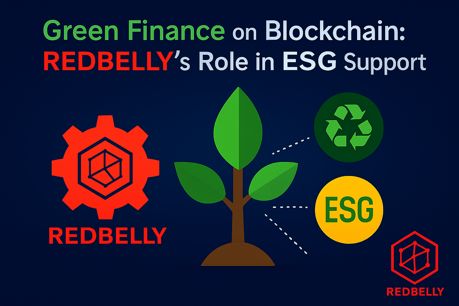 Green Finance on the Blockchain: Redbelly’s Potential in ESG and Impact Bonds
