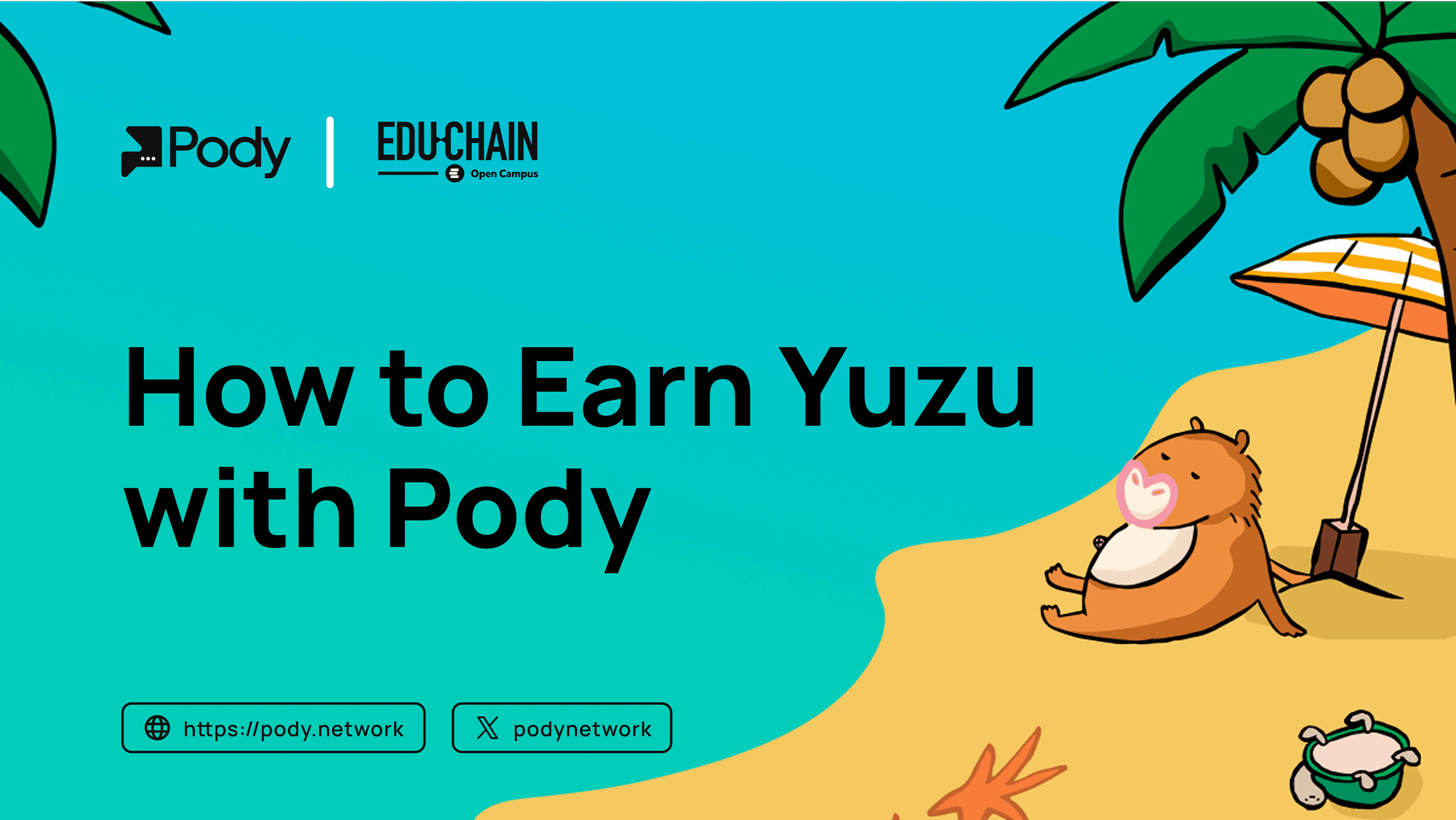 How to earn Yuzu with Pody