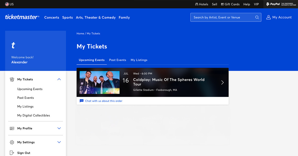 How to transfer Ticketmaster tickets to your friends or family