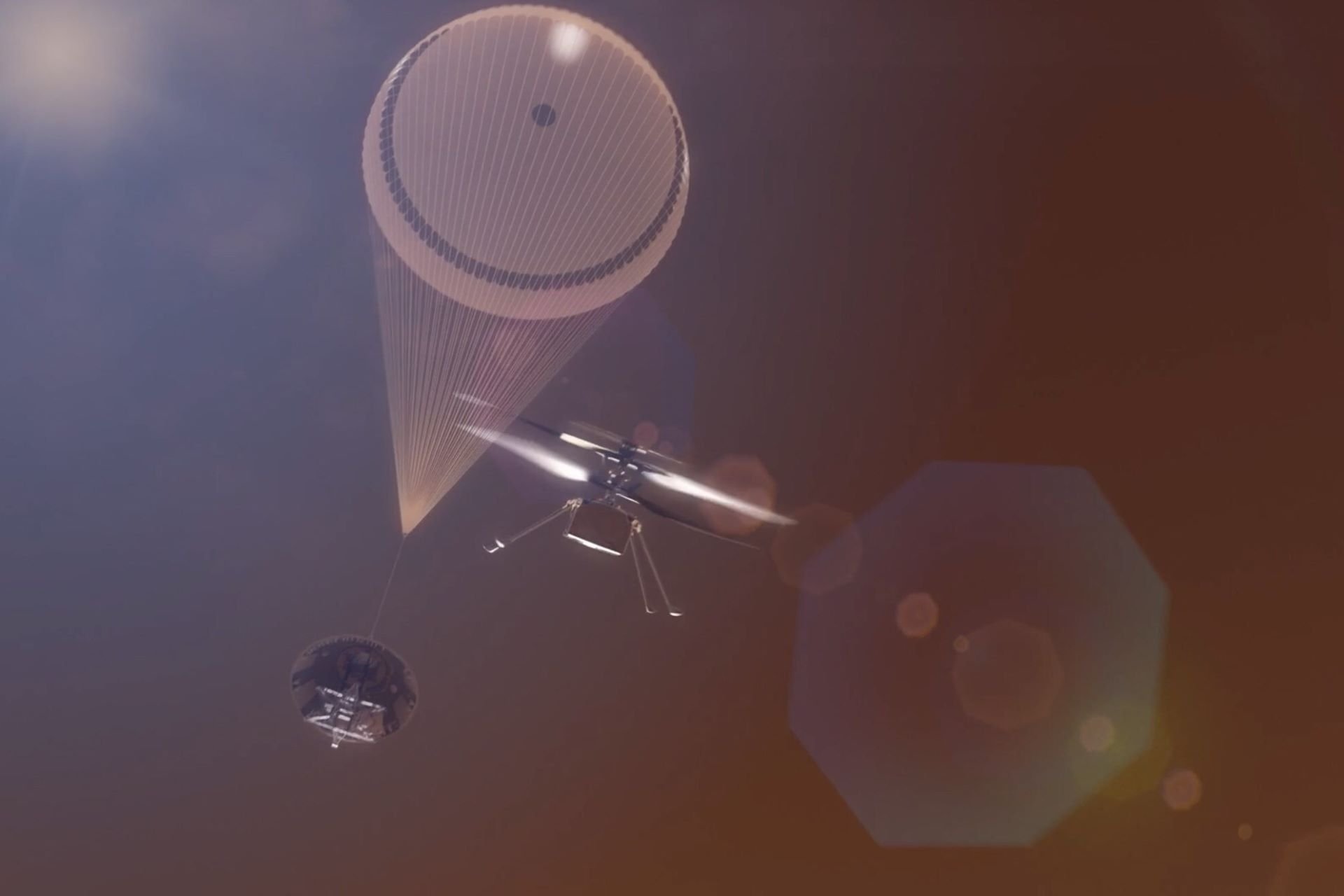 Jaw-Dropping Video Shows NASA’s Plan to Deliver a Helicopter Swarm to Mars Without Landing