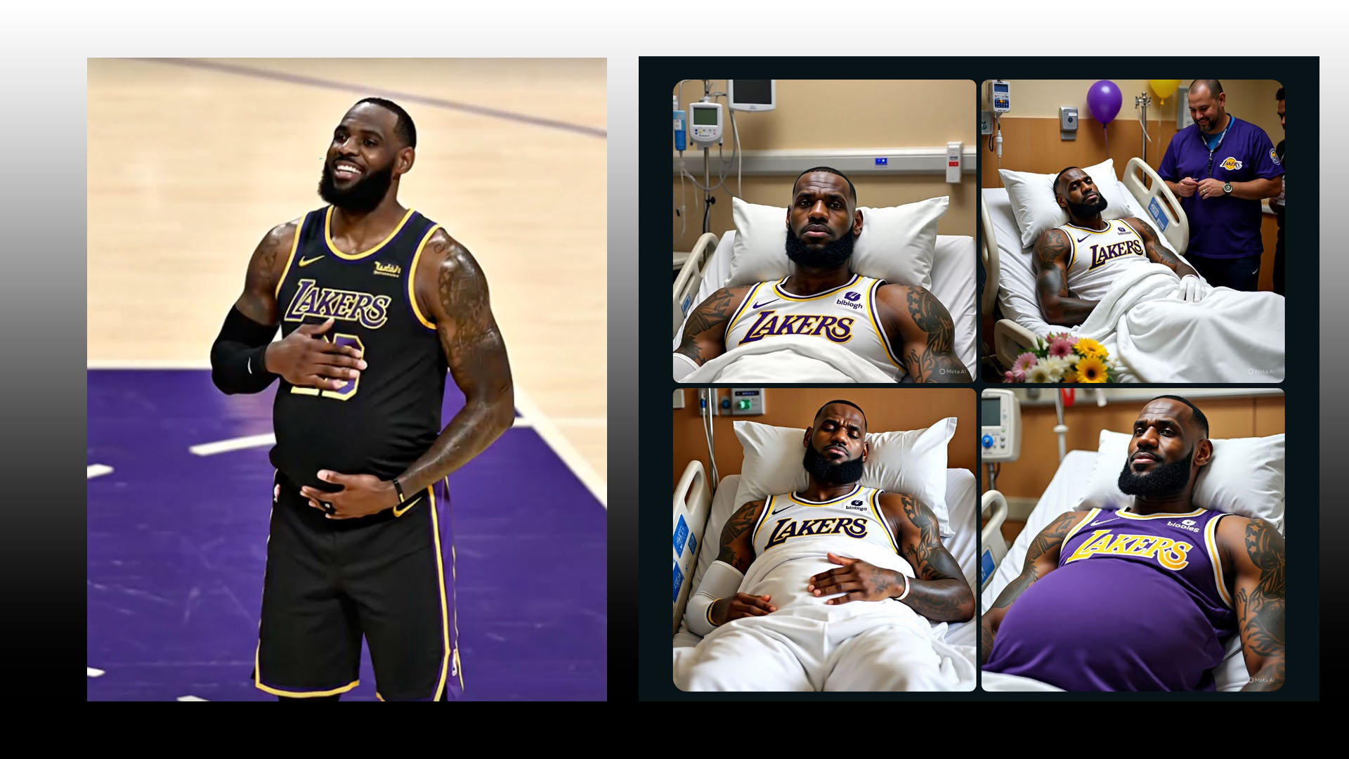LeBron James is reportedly trying to stop the spread of viral AI ‘pregnancy’ videos