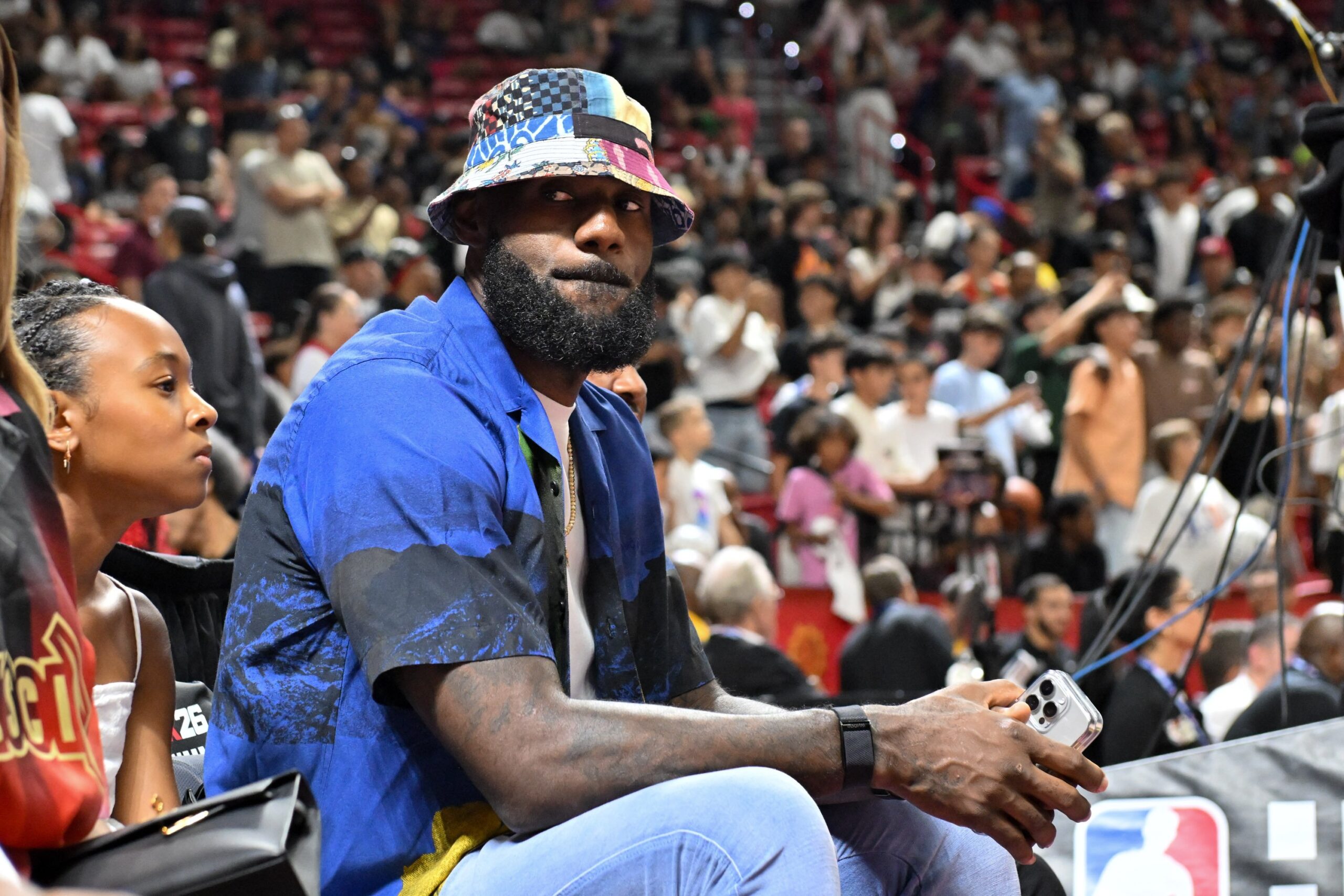 LeBron James targets AI company over bizarre deepfake pregnancy videos