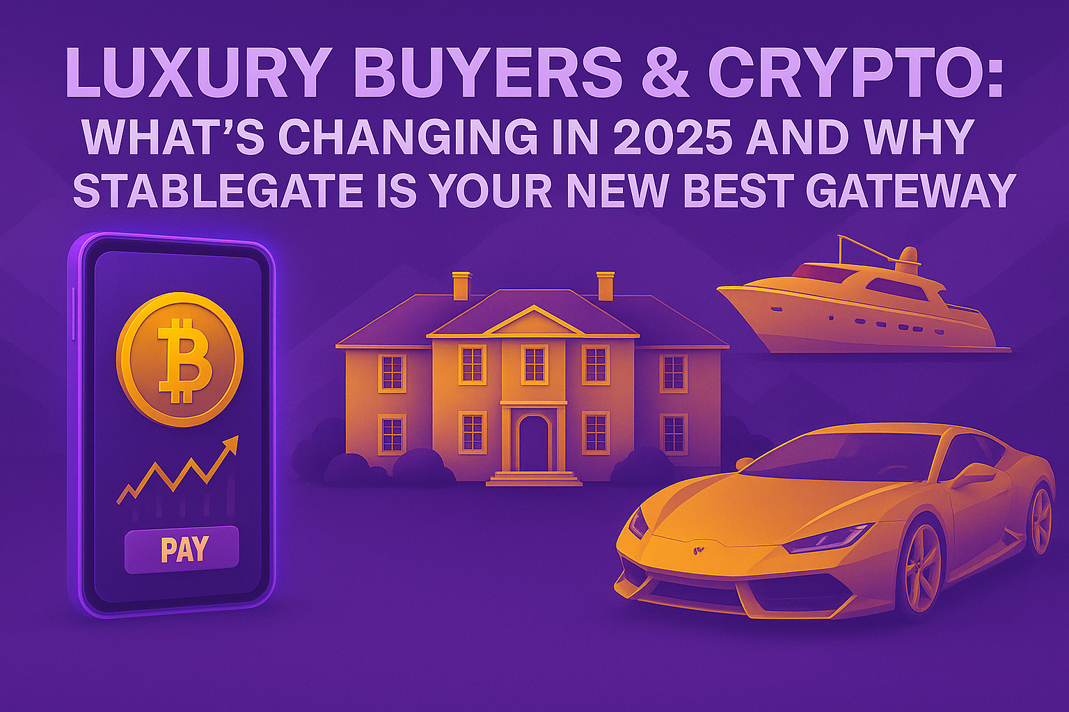 Luxury Buyers & Crypto: What’s Changing in 2025 and Why Stablegate Is Your New Best Gateway.