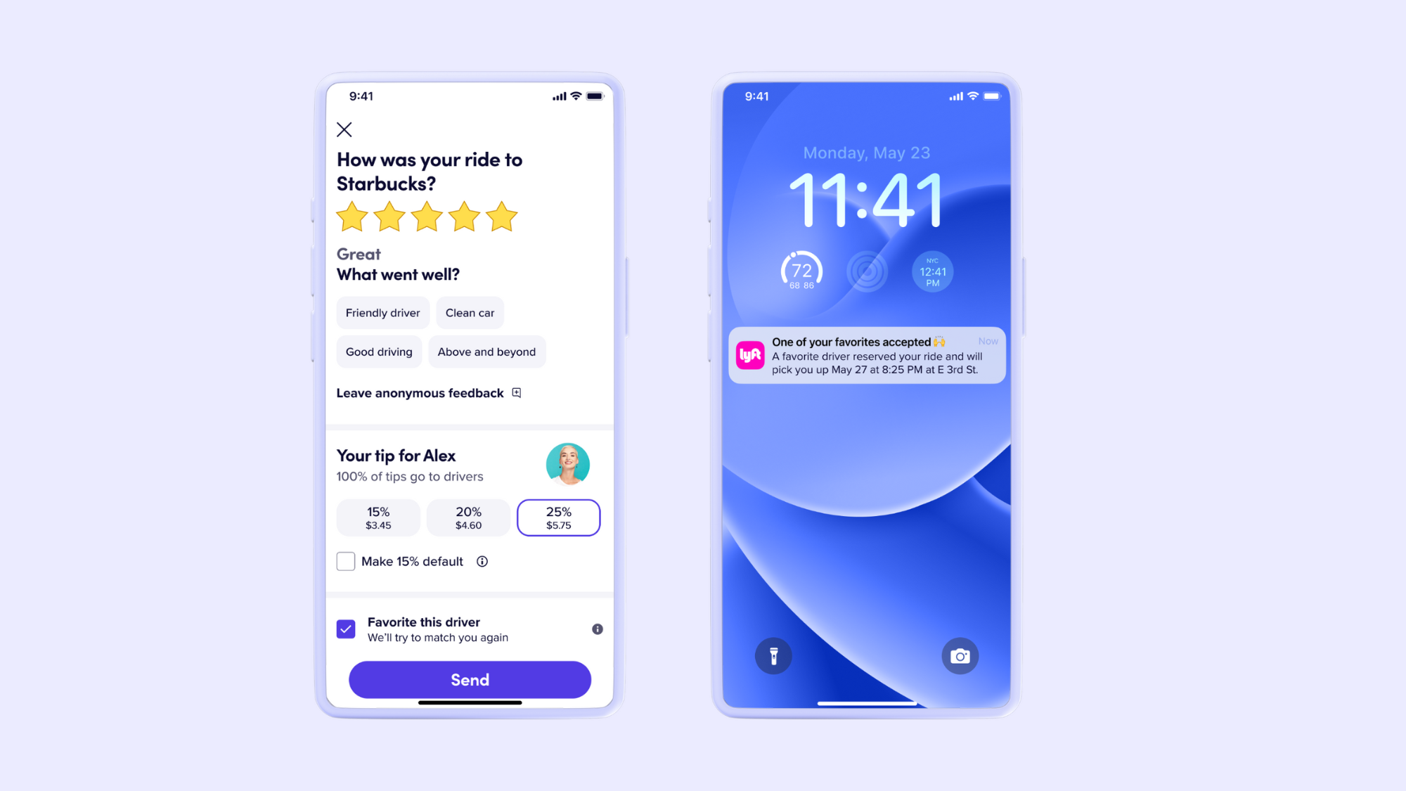 Lyft announces new tools to favorite (and block!) specific drivers
