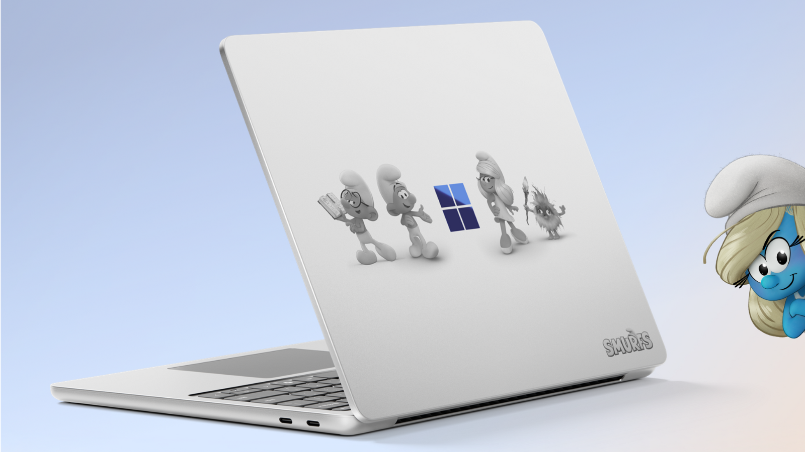 Microsoft quietly dropped a Smurface Edition Smurfs-themed laptop. Why?