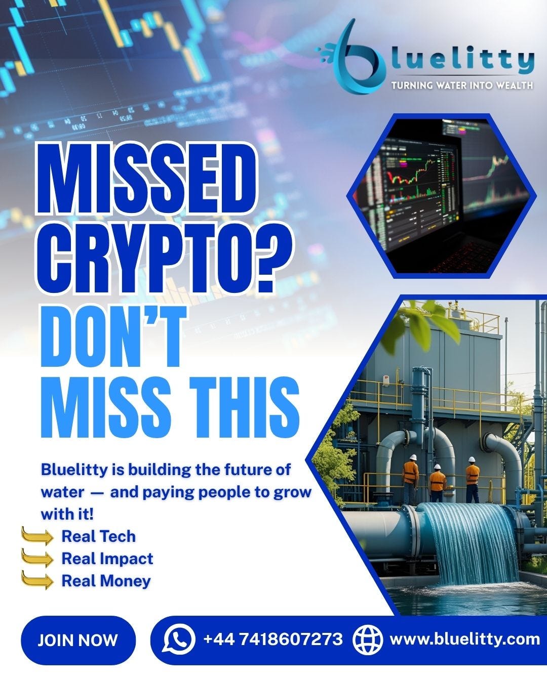 Missed the crypto boom? Don’t miss the water revolution.