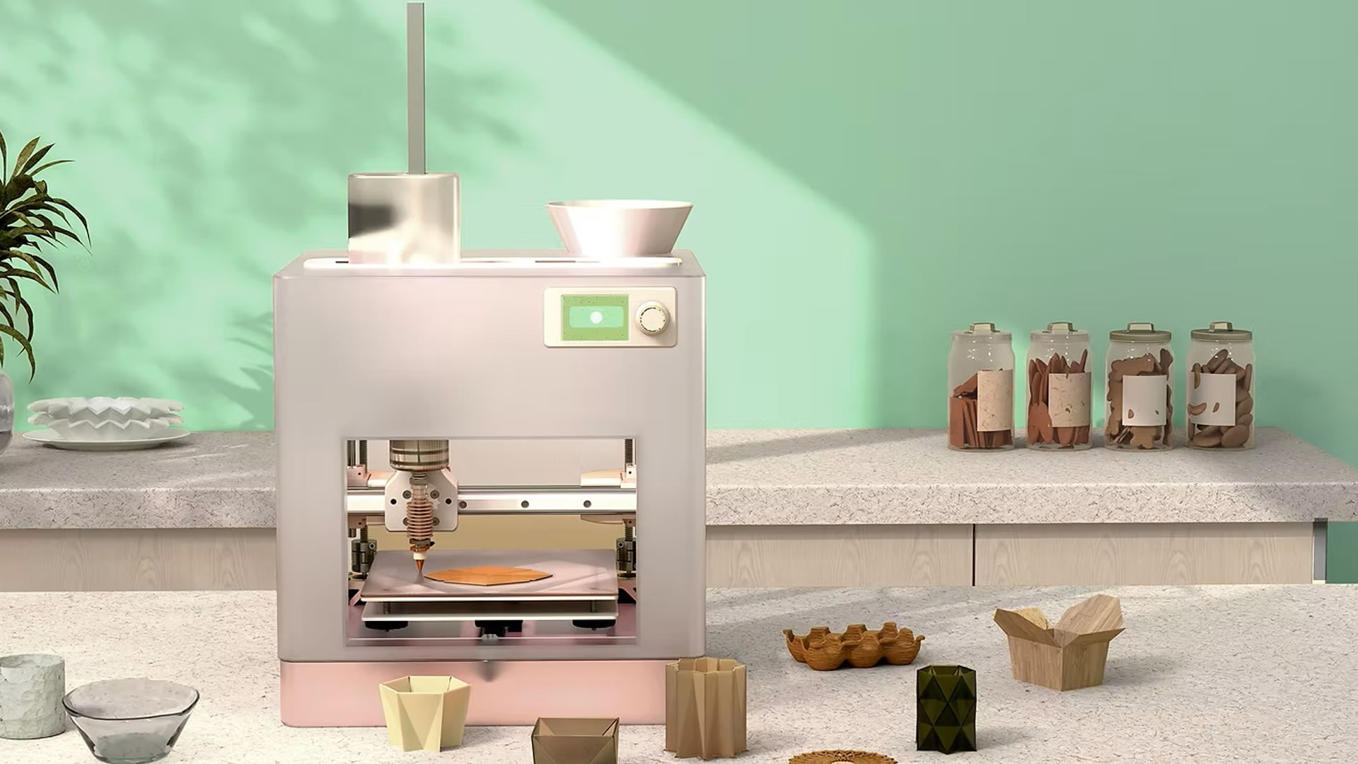 New 3D printer can make coffee mug from banana peels, turns food waste into useful goods