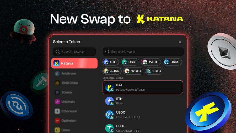 New Integration: Swap to Katana is Now Live on Orbiter Finance!