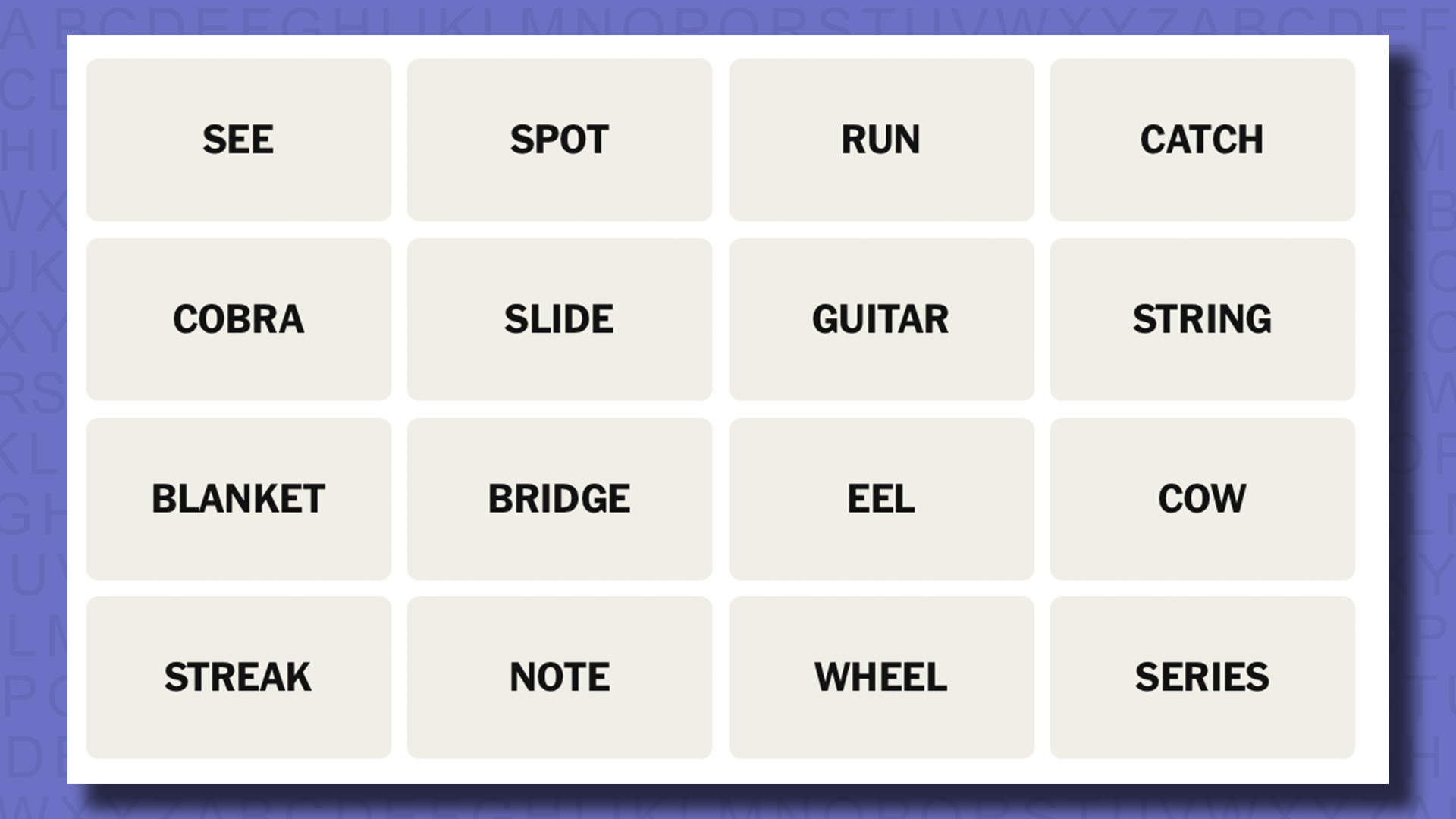 NYT Connections hints and answers for Friday, July 18 (game #768)