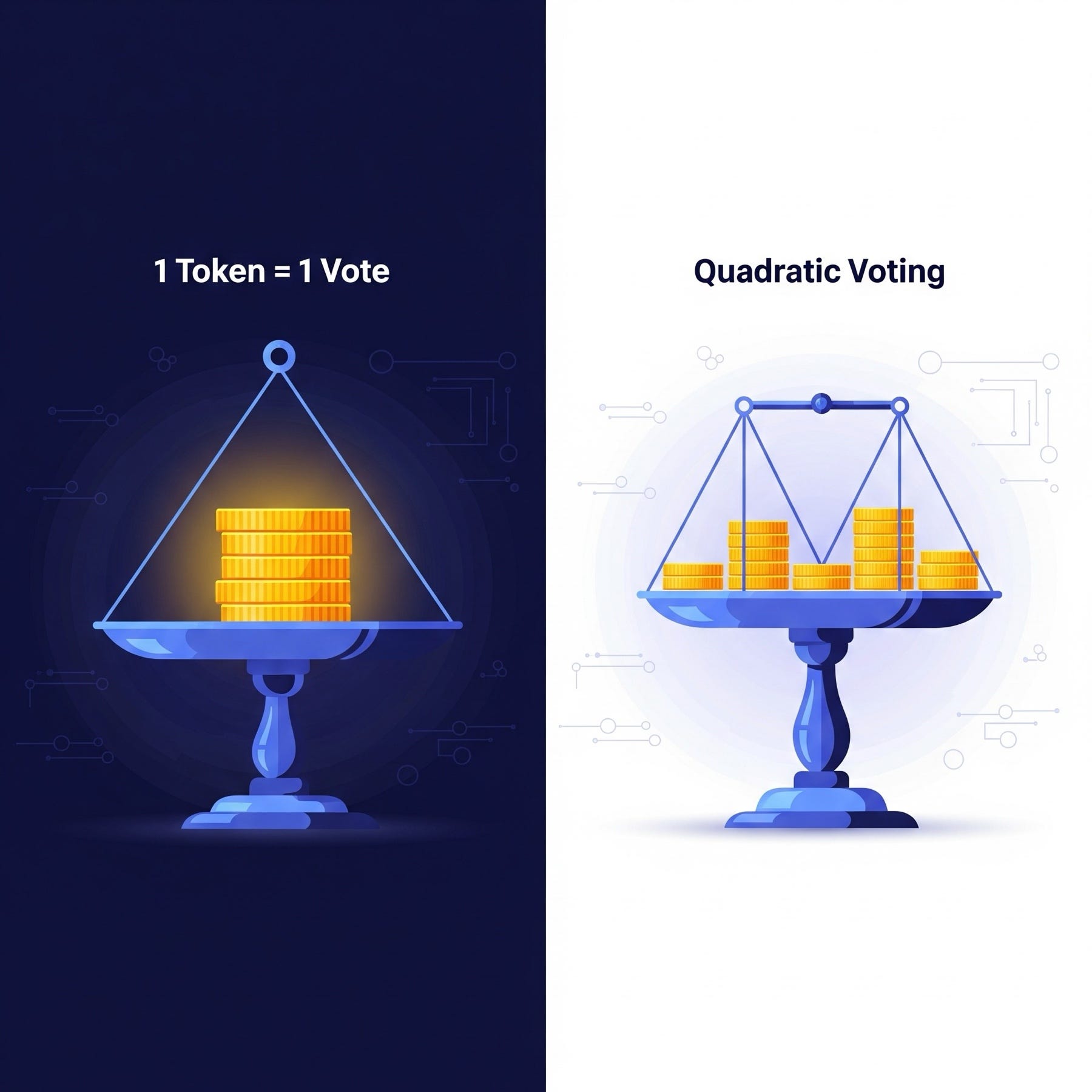 Quadratic Voting in DAOs: A Fairer Path to Collective Decision-Making