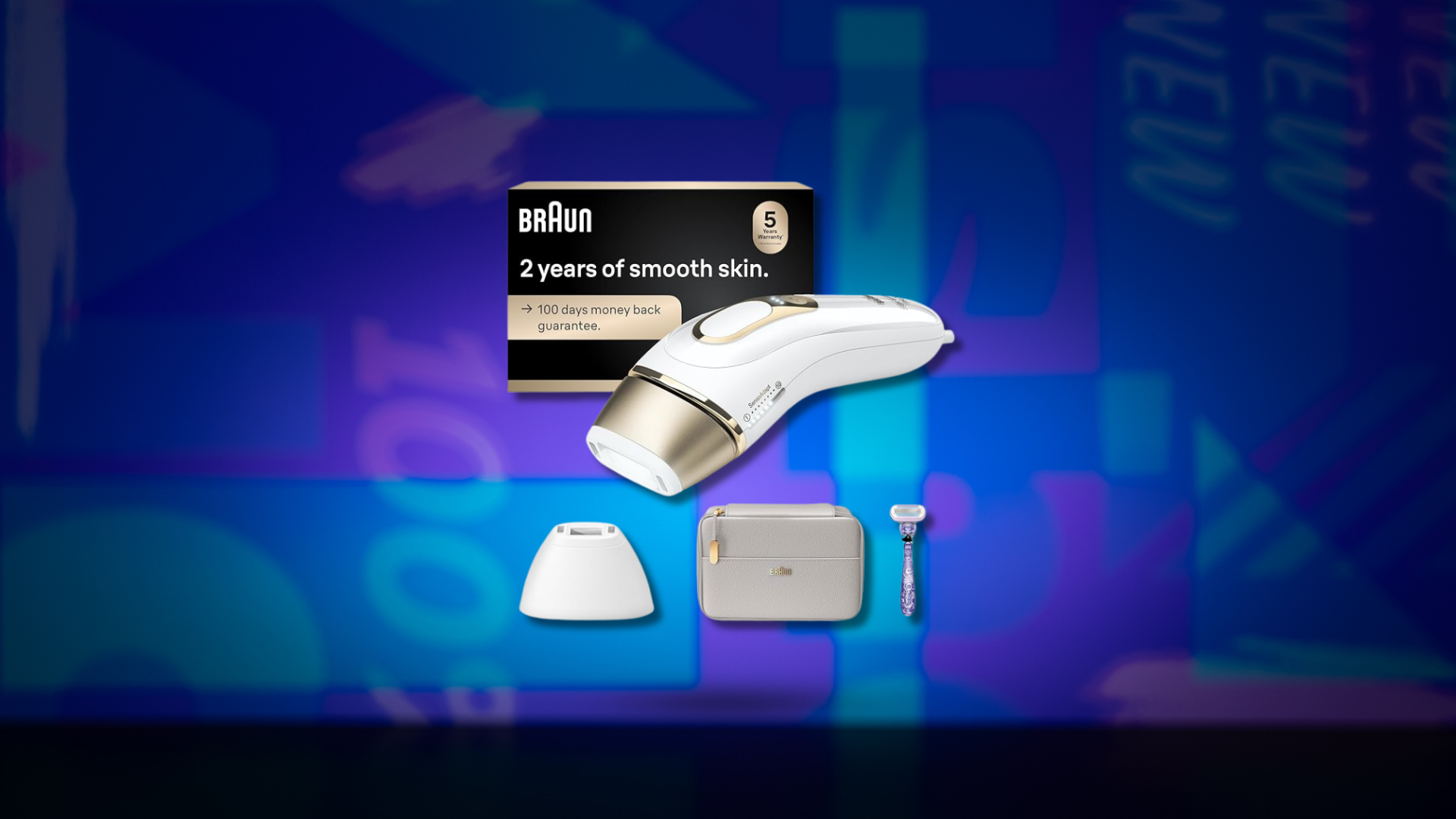 Save on trips to the salon with this heavy discount on the Braun IPL Silk·Expert Pro 5