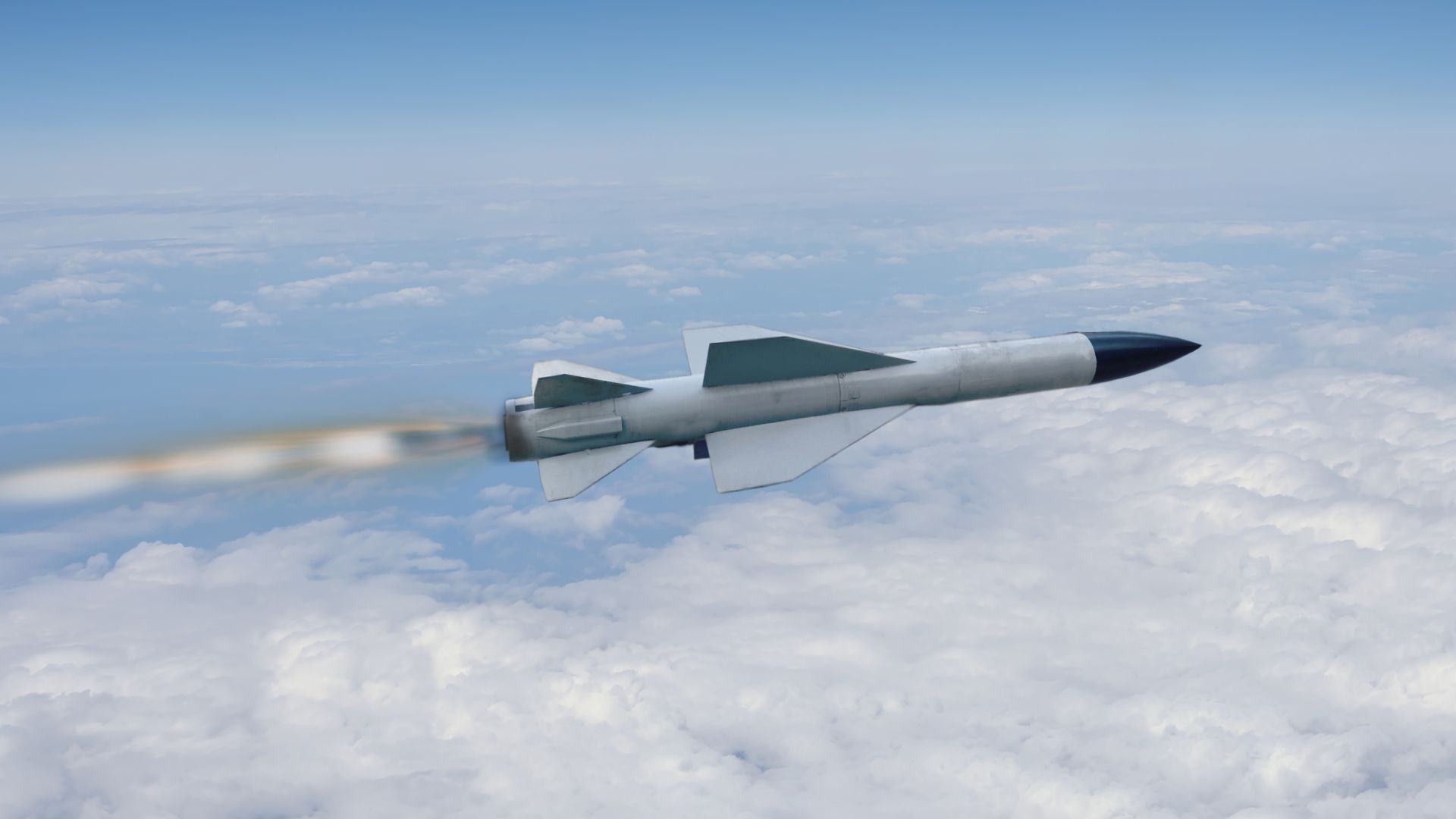 Simulations show how water droplets interact with hypersonic vehicles at Mach 5 speed