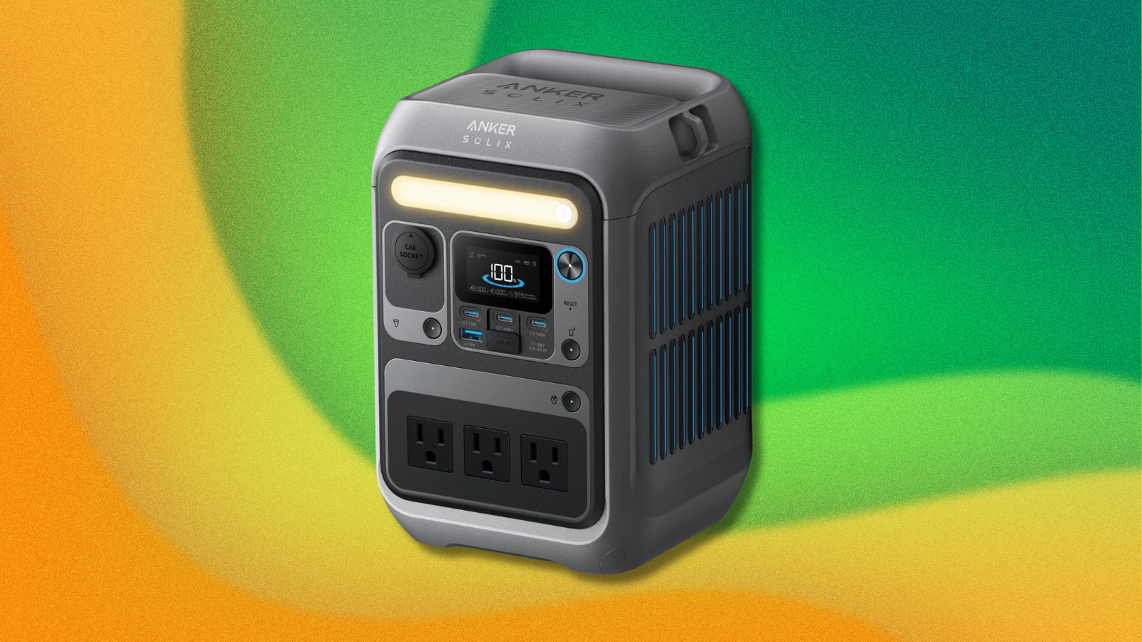 Stay powered up in any situation with the Anker Solix C300 portable power station for under $220