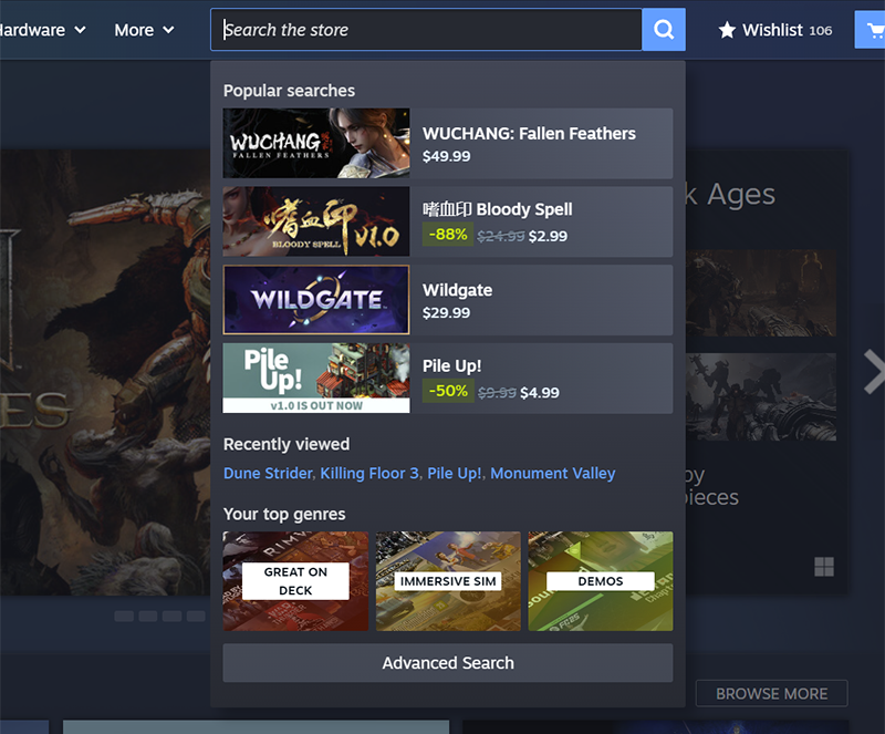 Steam is testing out a redesigned storefront that makes it easier to find games you’ll like