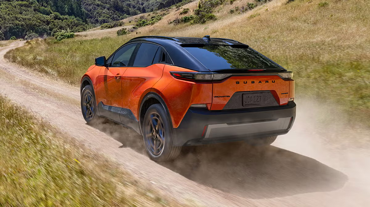 Subaru’s third EV is the Uncharted (yep) with 300 miles of range and 338 horsepower