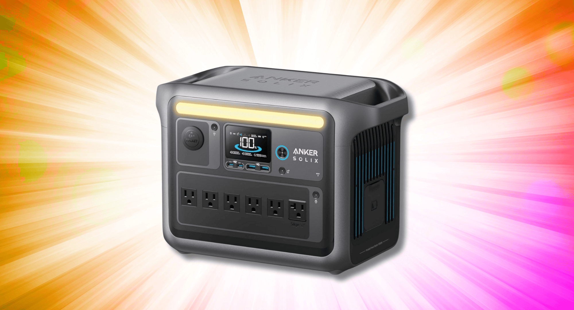 Take $330 off the Anker Solix C100 portable power station at Amazon