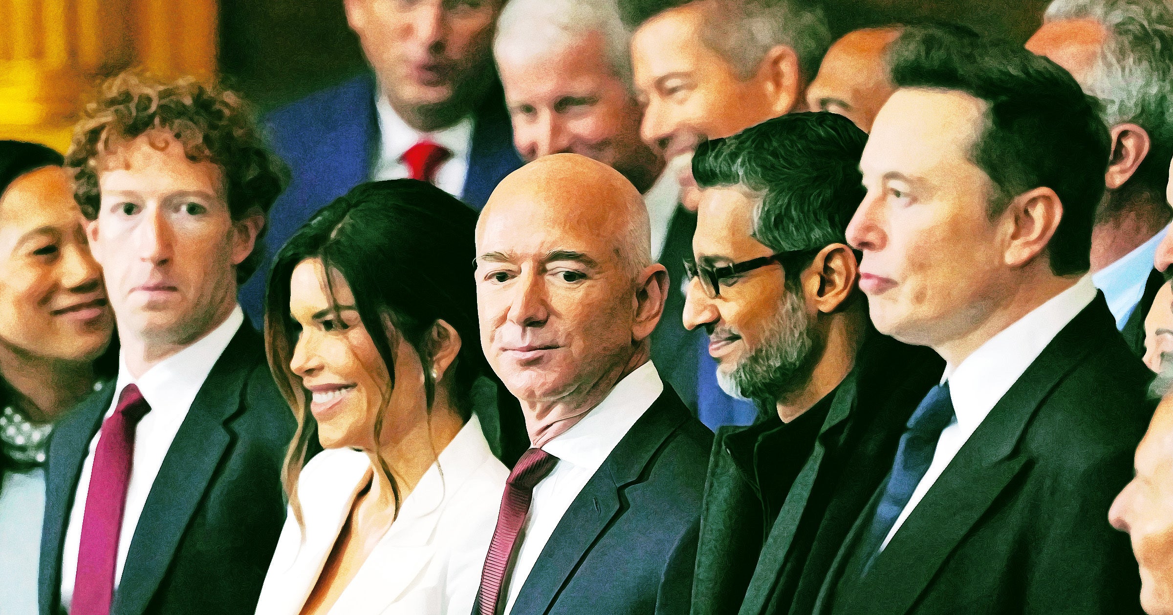 Tech Billionaires Accused of Quietly Working to Implement “Corporate Dictatorship”