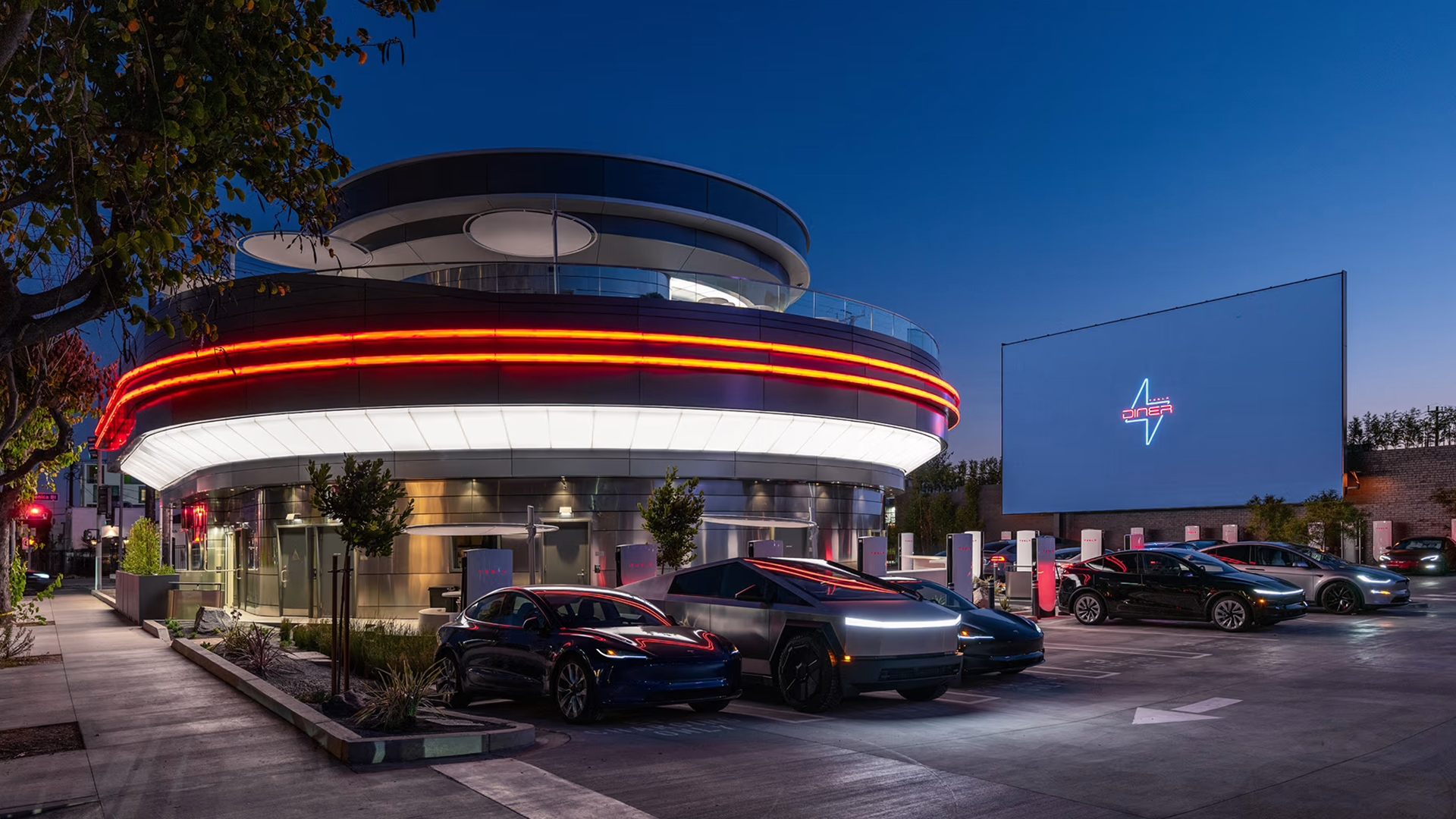 Tesla’s futuristic drive-in Diner is the coolest thing it’s built in years – here’s what it’s like inside