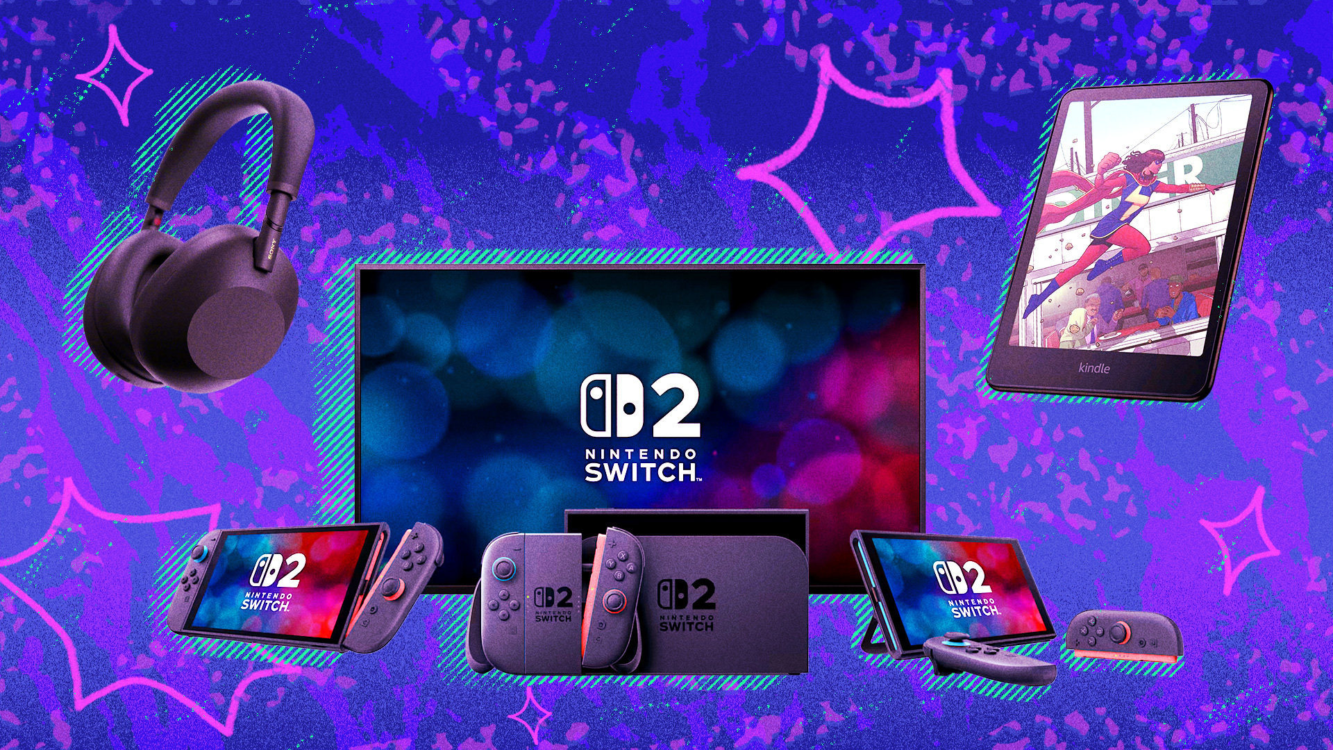The top new product releases of 2025, from the Nintendo Switch 2 to the Sony WH-1000XM6