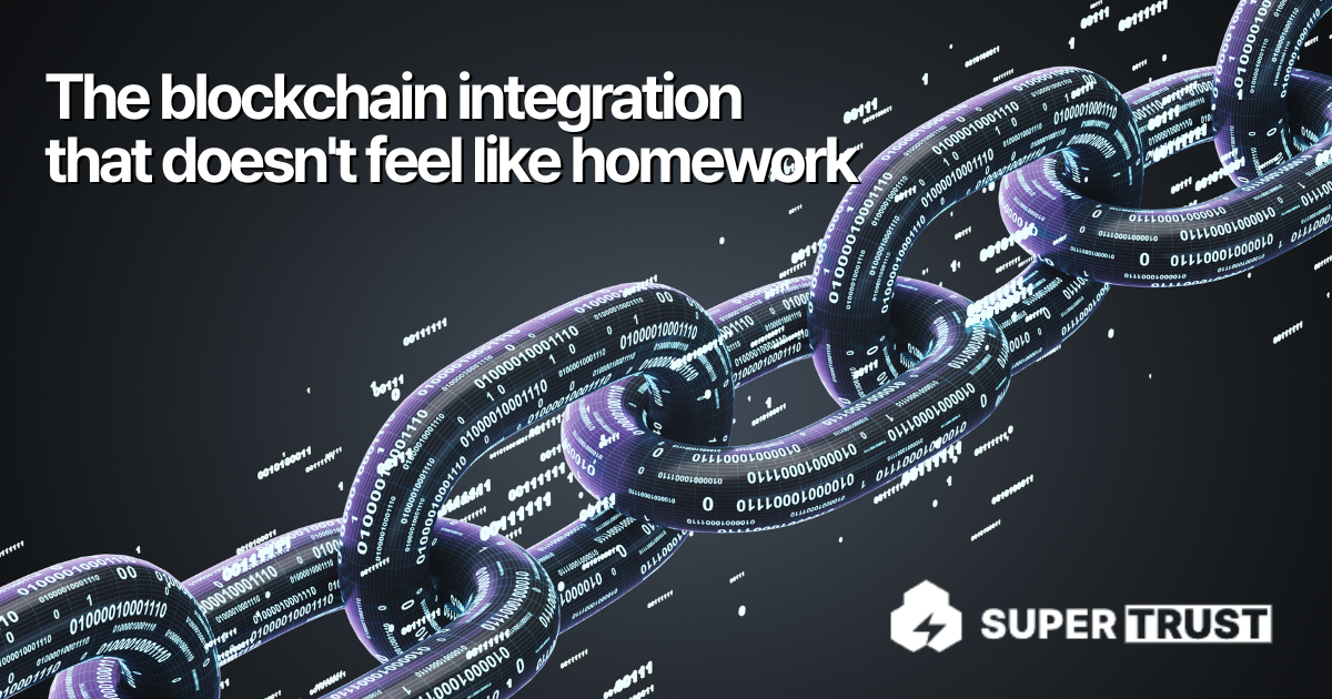 Transforming Everyday Commerce Through Seamless Blockchain Integration