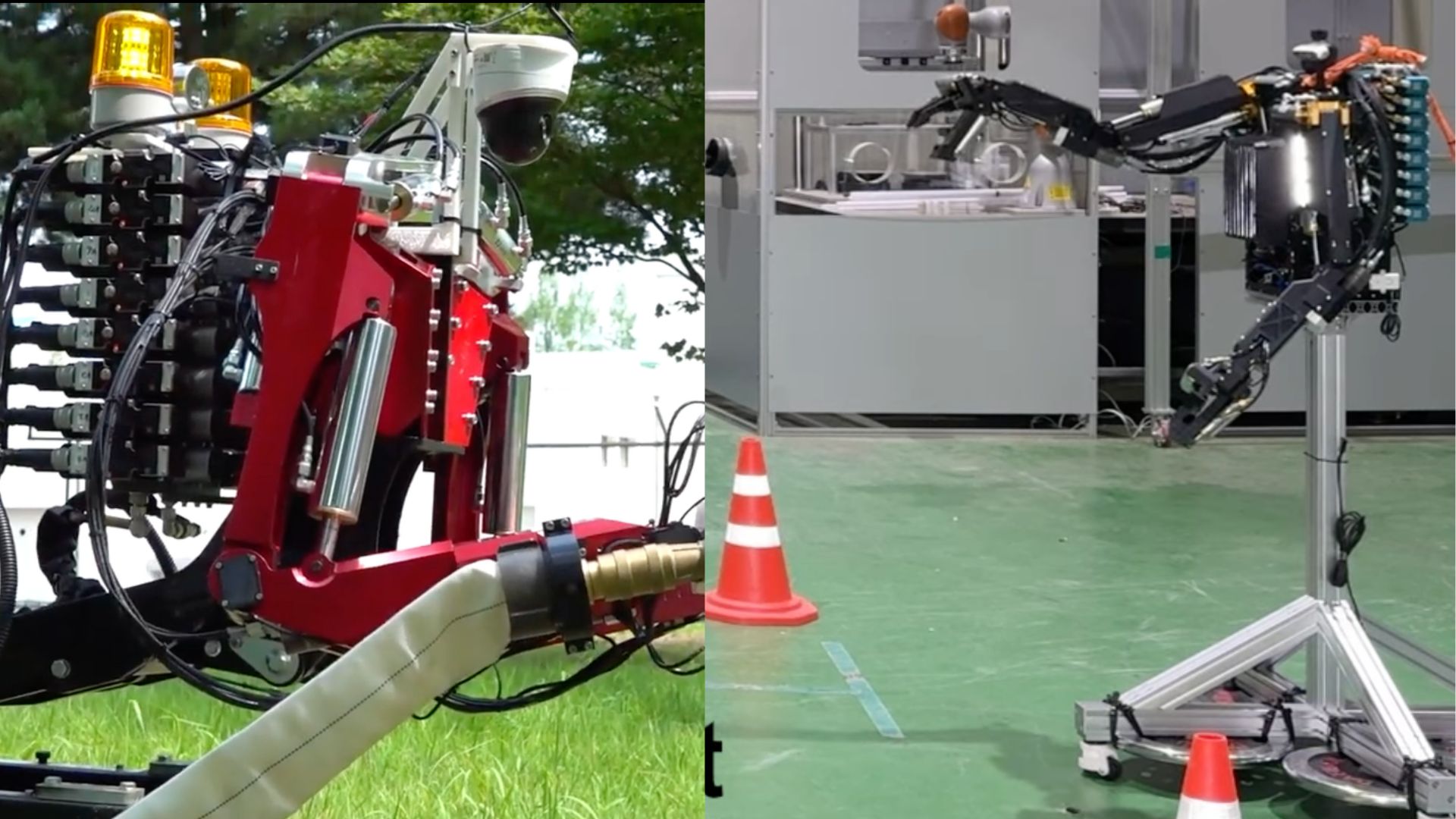 Video: Nuclear waste cleaning humanoid robot nails 500 ml bottle throw test