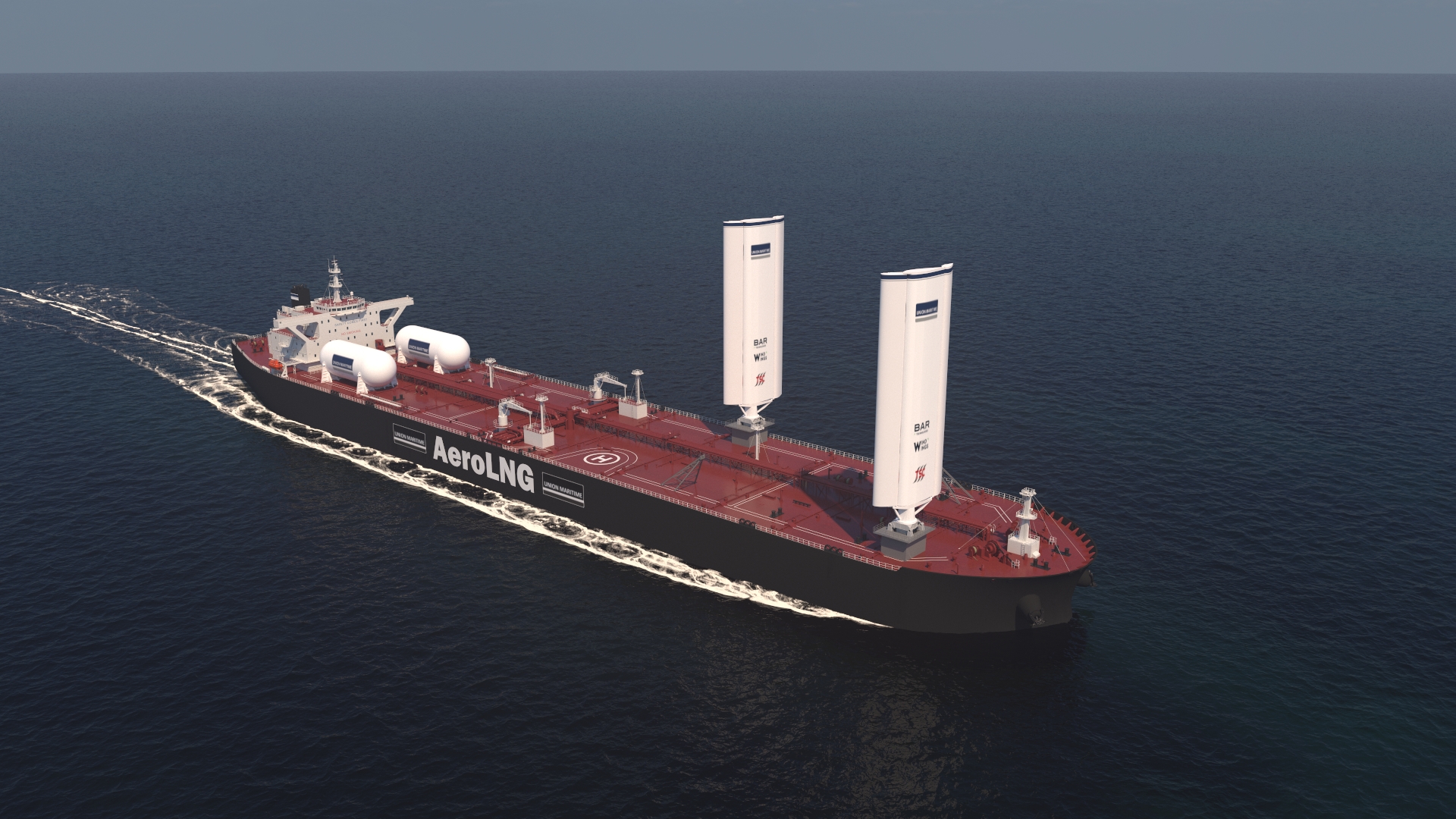 World-first: Massive wind wings to power 820-foot tankers, cutting CO2 of 500 cars