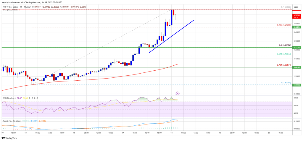 XRP Price Skyrockets—Is a $4 Target Now Within Reach?
