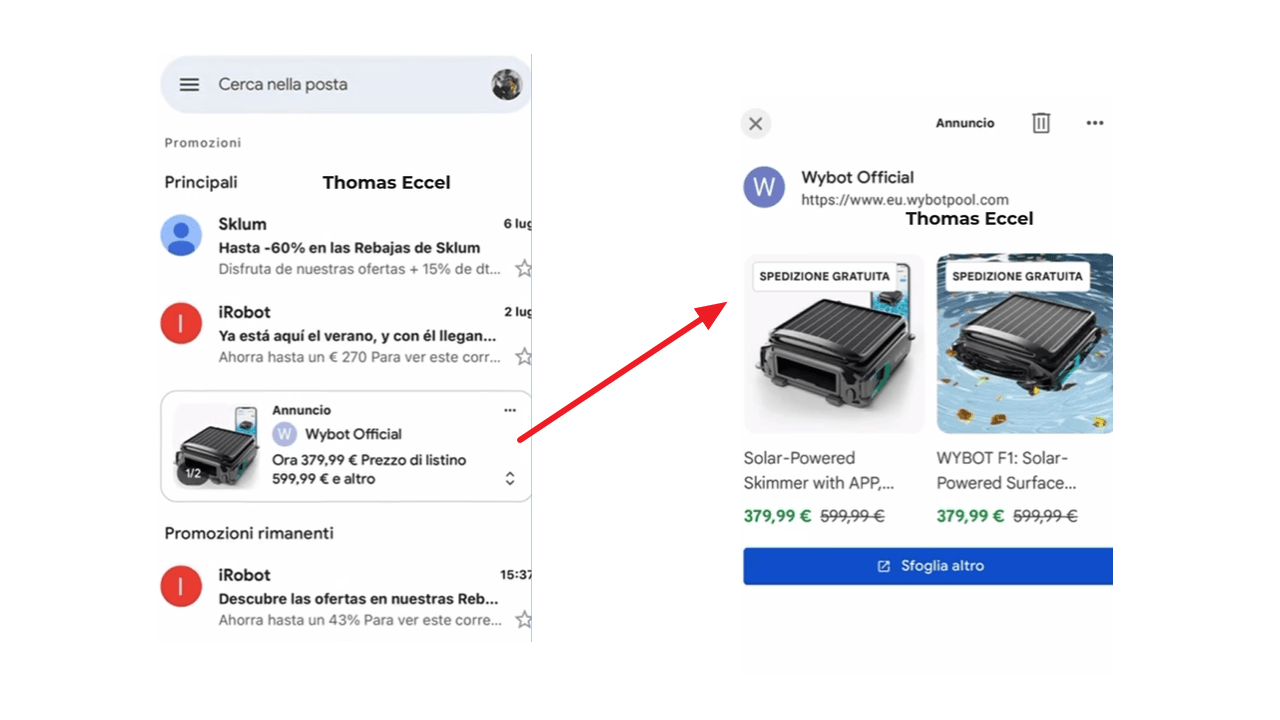Your Gmail inbox could soon be filled with adverts as Google tests new shoppable ad formats — and yes, it’s as bad as it sounds