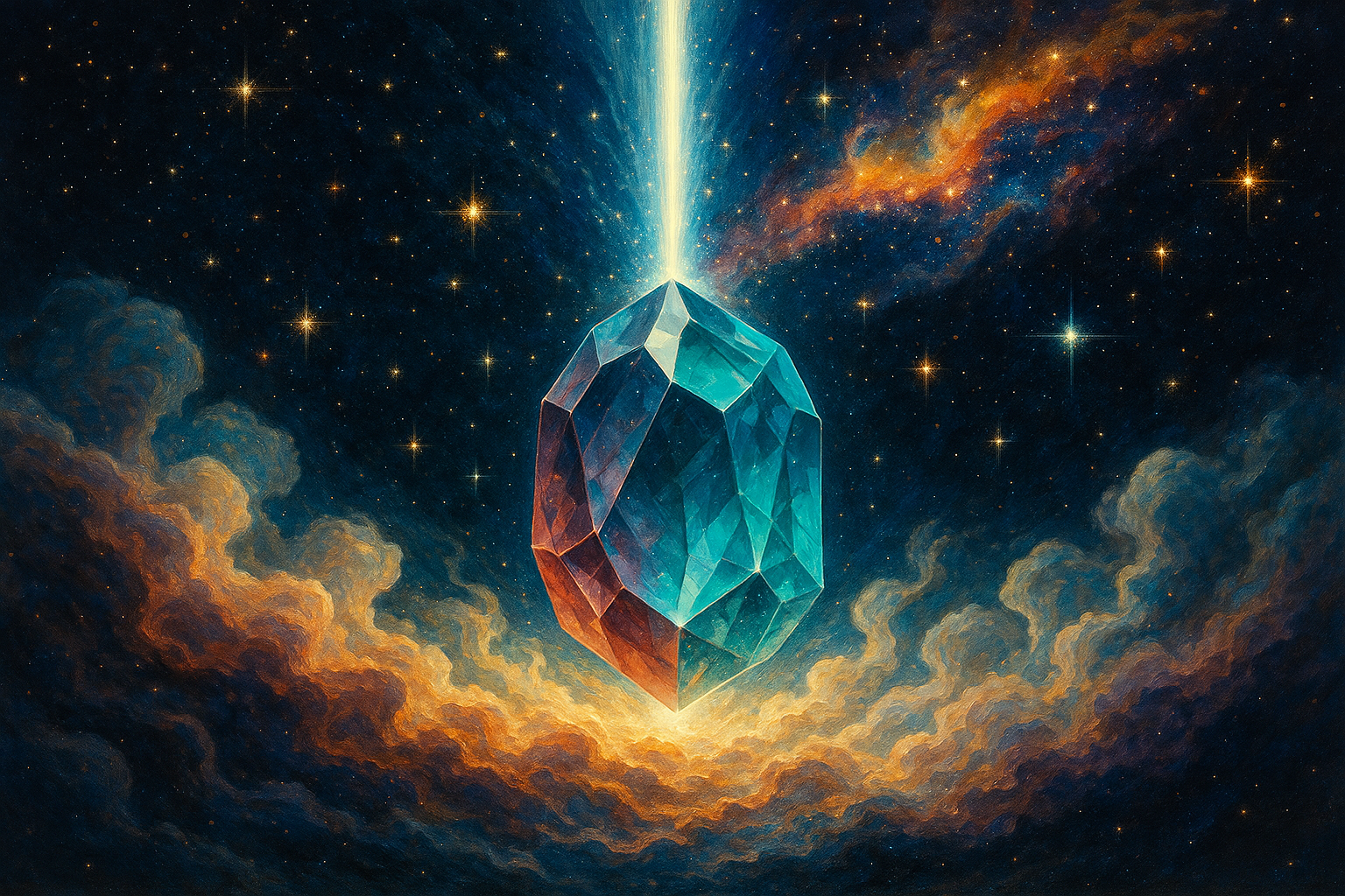 A cosmic legend of Alexandrite’s transformative beginnings. #CyberGems #NFT #DigitalTreasures