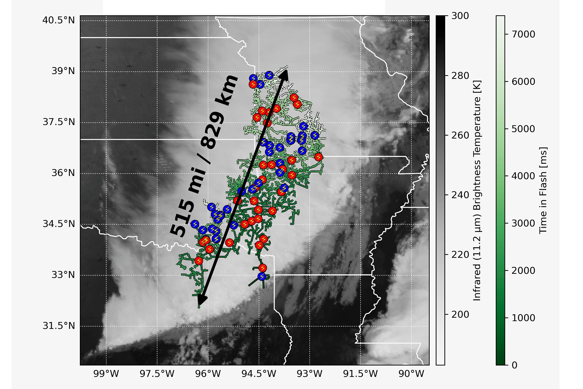 Astonishing ‘Megaflash’ Sets World Record for Longest Lightning Strike