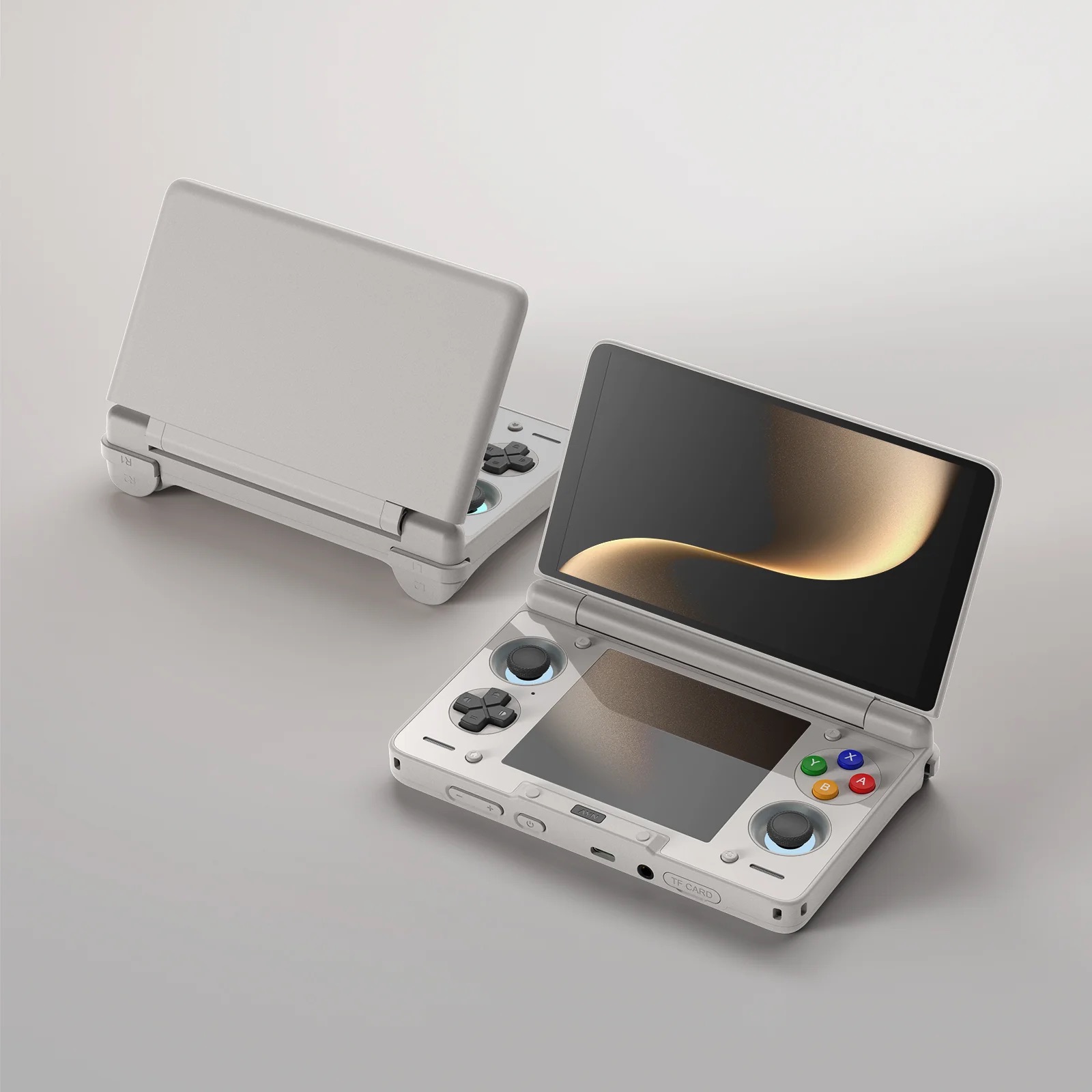Ayn reveals a Nintendo DS-style handheld that comes in the classic Game Boy Color purple