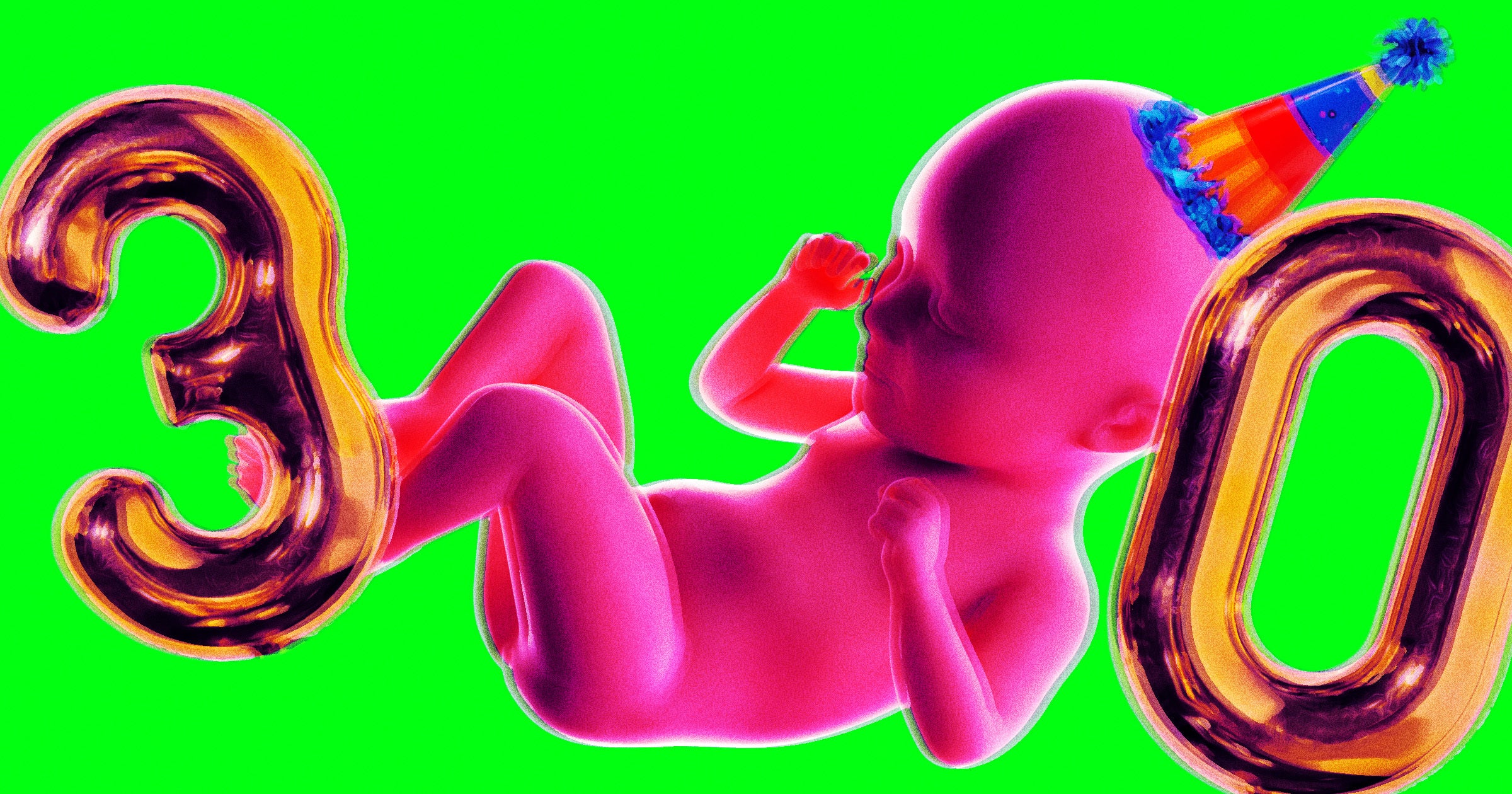 Baby Born Already 30 Years Old