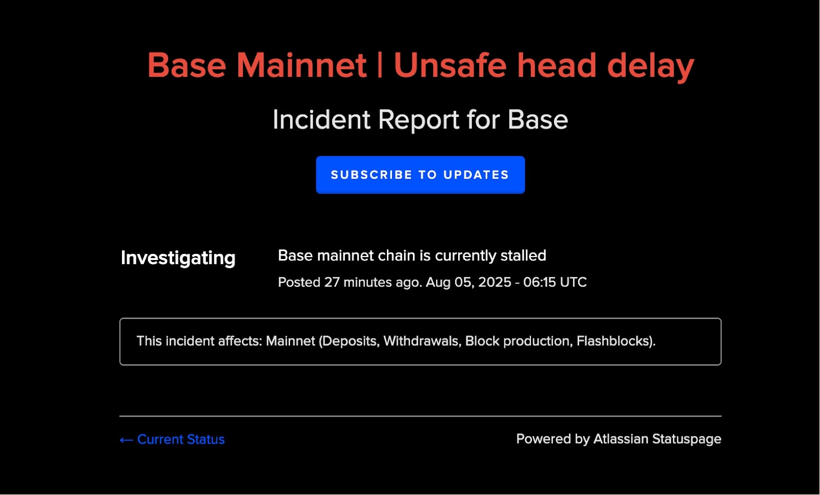 Base Network Outage Raises Red Flags Over Centralized Sequencer Design