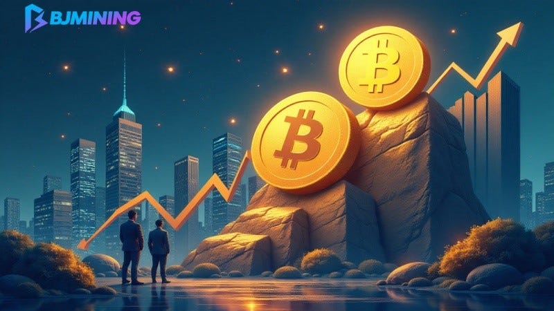 Bitcoin rebounds strongly: BJMINING cloud mining helps you convert BTC into stable daily income
