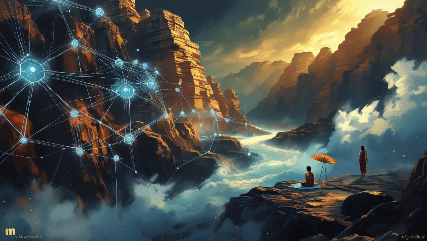 Blockchain and the Gita: Preserving the Immutable Truth