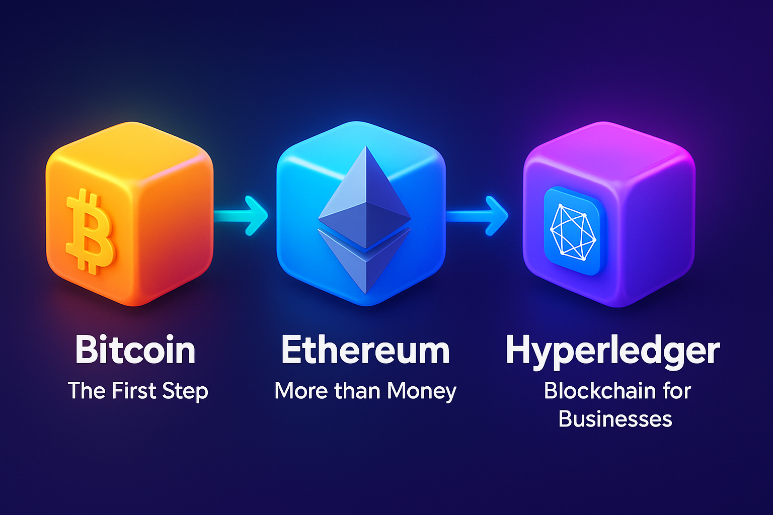 Blockchain Beyond the Buzz: From Bitcoin to Hyperledger