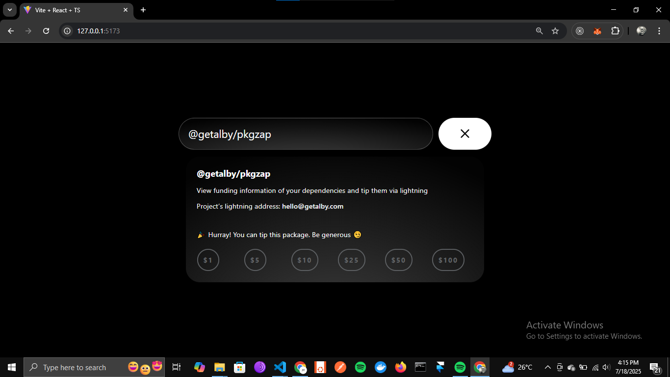 Building the PkgZap Zap-Widget: From Framer Limitations to a Standalone Tool ⚡
