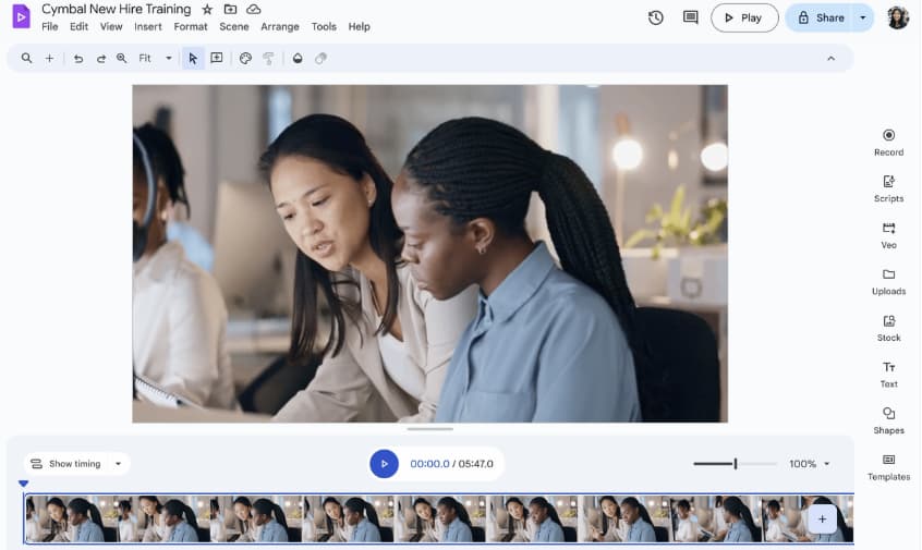 Google Drive now offers in-browser video editing
