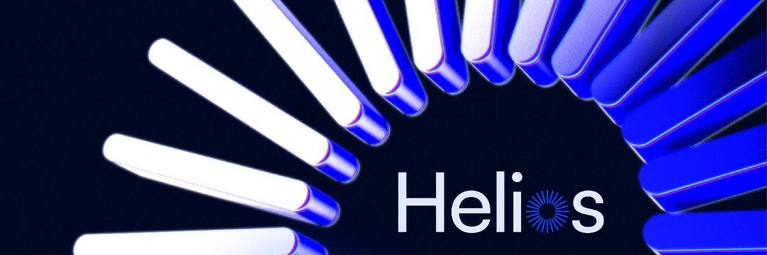 Helios: Pioneering AI-Native, Cross-Chain Blockchain for the Next-Gen Web3