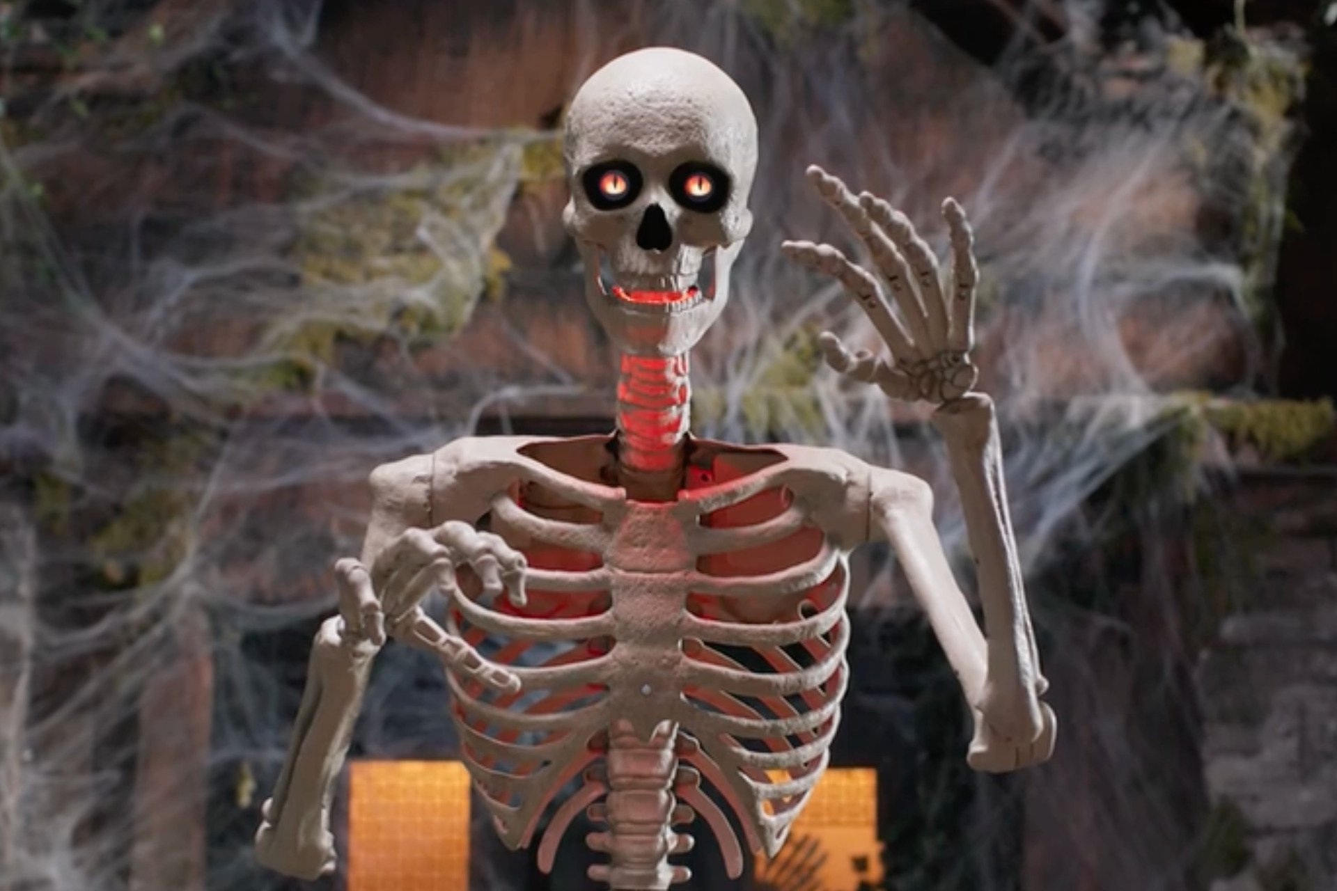 Home Depot’s Halloween Skeleton Decorations Now Feature Electronically Enhanced Terrors