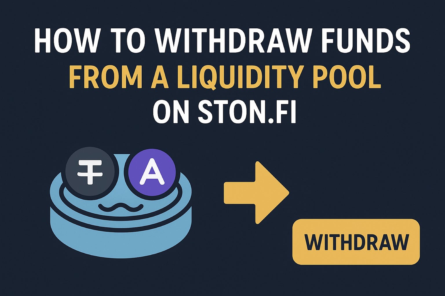How to Withdraw Funds from a Liquidity Pool on STON.fi