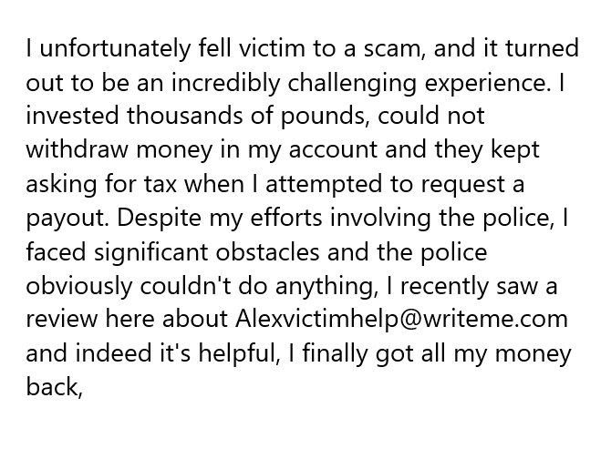 i was scammed by quomarkets