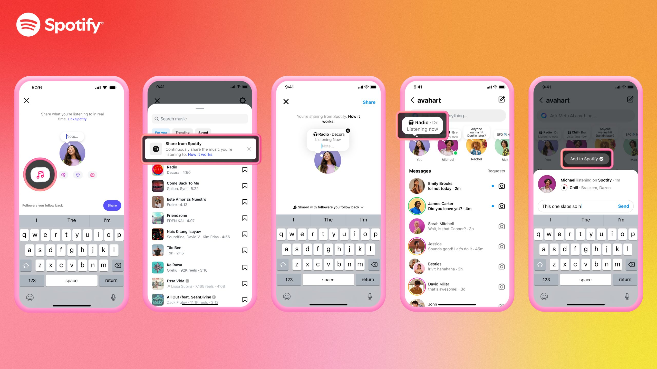 Instagram adds Spotify integration to Stories and Notes