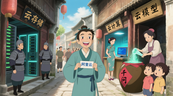 Qwen-Image is a powerful, open source new AI image generator with support for embedded text in English & Chinese