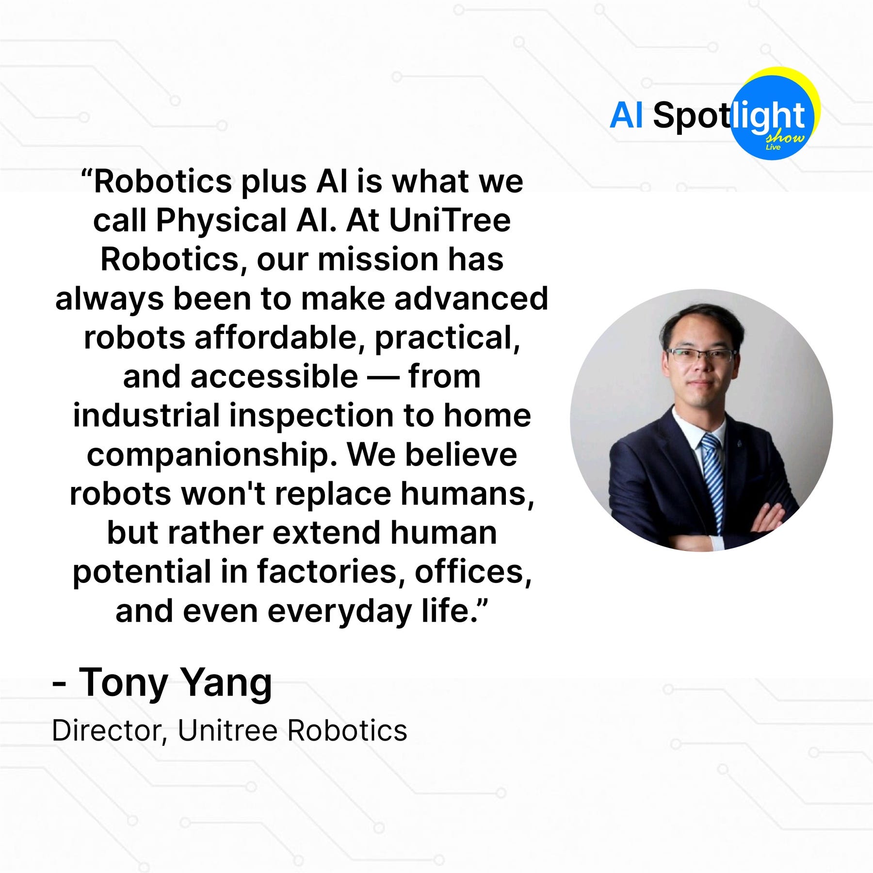 The future of AI isn’t just digital ,it’s physical.